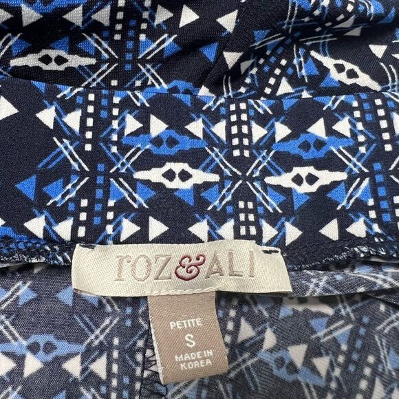 Rozali Fashion Palazzo Pants, Relaxed Style, Elastic Waistband, Rayon Blend Sz S - Picture 4 of 11